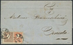 Österreich - Lombardei und Venetien, 1852-1861, Partie von 20 ...