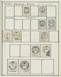 Österreich - Stempelmarken Fiskalmarken, 1854-1900 (ca.), Sammlung ...