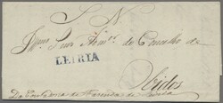 Portugal - Vorphila, 1838-1849, Partie von 4 Vorphilabriefen, je mit ...
