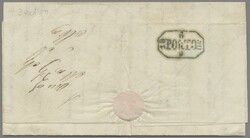 Portugal - Vorphila, 1844-1850, Partie von 4 Vorphilabriefen, je mit ...