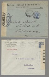 Portugal - Besonderheiten, 1916-1919, Sammlung von 71 Briefen / ...