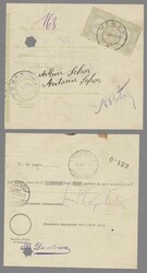 Rumänien - Ganzsachen, 1909-1913, Partie von 6 gelaufenen ...