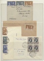 Afrika, 1890-1987, Partie aus 125 Briefen / Ganzsachen in ...
