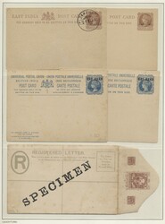 Afrika, 1895-1980 (ca.), Sammlung von rund 195 Belegen und Ganzsachen ...