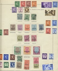 Britische Kolonien, 1854-1952, ungebrauchte und gestempelte Sammlung ...