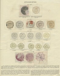 Afghanistan, 1871-1938, ungebrauchte (meist ohne Gummi wie ...