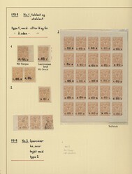 Armenien, 1919-1920, Ausstellungssammlung in allen Erhaltungsformen ...