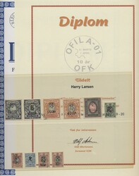 Armenien, 1919-1920, Ausstellungssammlung in allen Erhaltungsformen ...