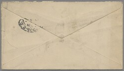 Britisch-Guyana, 1890-1923, kleine Partie mit einer Briefvorderseite ...