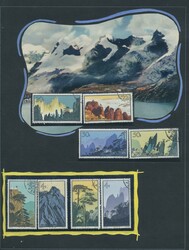 China, 1902-2013, Partie in 7 Einsteckbüchern und auf einigen ...