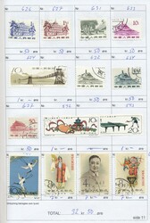 China, 1898-2016, Dublettenpartie in 2 Einsteckbüchern, in einem ...