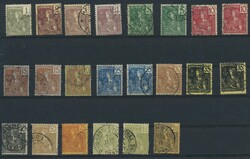 Französisch-Indochina, 1889-1904, überwiegend gestempelte Partie ...