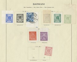 Indien - Feudal- und Vertragsstaaten, 1874-1947, ungebrauchte und ...