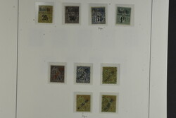 Nossi-Bé, Collection 1889–1894 on leaves. Nice little collection ...