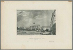 Heimat: Berlin, BERLIN und OST-DEUTSCHLAND; Partie mit alten Stichen ...