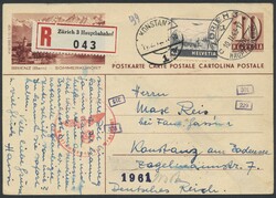 Zensurpost, 1939-1948, Partie von 40 Belegen die überwiegend in die ...