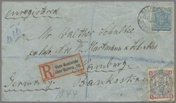 Britische Südafrika-Gesellschaft, 1903, Freimarke 2 ½ P. blau ...