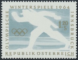Österreich, 1963, „Olympische Winterspiele“ 1,20 S. mit ...