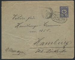 Türkei - Ganzsachen, 1901, Ganzsachenumschlag 1 Piastre mit ...