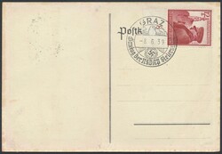 Ansichtskarten - Propagandakarten, 1939, farbige Propagandakarte zum ...