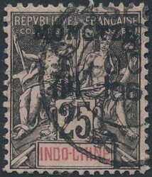 Französisch-Indochina, 1902, Allegorie 16 Werte komplett mit ...