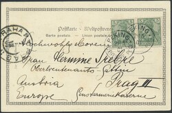 Deutsche Post in China, 1901, Petschili-Ausgaben, Germania Reichspost ...
