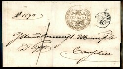 Governo Provvisorio - 1 baj (2) al retro di lettera con a lato S. ...