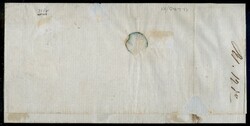 Lettera via di Mare coi postali Francesi da ALESSANDRIA 7 DIC.57 per ...