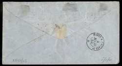 Lettera per gli Stati Uniti con tre esemplari c.40 rosso scarlatto da ...