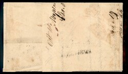 Lettera da Messina a Cefalù 17 ottobre 1859 affrancata con 2 ...