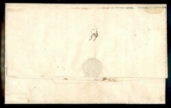 Lettera da Mazzara a Trapani 22 gennaio 1859 affrancata con 2 gr. ...