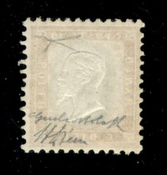 C.10 bistro giallastro, dentellato 11,5 x 12 (1) nuovo con piena ...