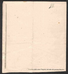 Tassa assolta per 10 cent (L17) + Marca da Bollo 5 cent (6) su ...