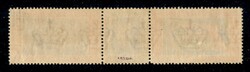 1933 - Trittico - I-BORG (51Da) con varietà ciuffo - gomma integra - ...