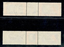 1933 - Trittico I-VERC (5 T/52T) - i due valori annullati con il ...