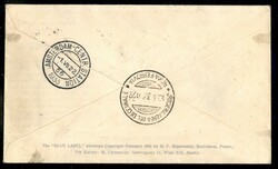 1933 - Crociera Aerea del Decennale - Longhi 2853 - aerogramma ...