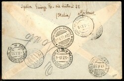 1933 - Crociera Aerea del Decennale - Longhi 2853 - aerogramma ...