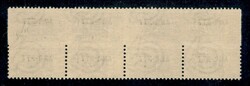 1949/1953 Quartina del 1 lira Pacchi Postali (13q) con esemplari ...