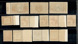 1933 - Giardini e medaglioni (19/34+3/4 espressi) - emissione ...