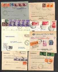 REPUBBLICA - 1946/63 Lotto di oltre sessanta oggetti di ...