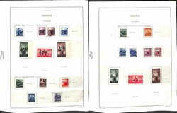 TRIESTE A - AMG-FTT - 1947/1954 - Collezione completa dei valori e ...