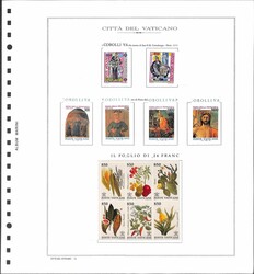 VATICANO - 1991/2004 - Collezione avanzata di valori nuovi, buste ...