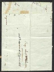 Raccomandata per la Francia del 1852 da BRESCIA 8 MAR con lineare ...