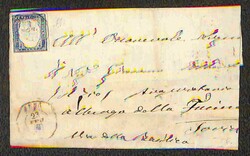 3395: États d’Italie Sardaigne - Cancellations and seals