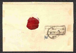 Fresca lettera da Belgioioso (C4 - P.ti 8) affrancata con due ...