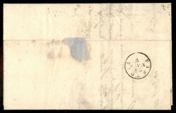 Lettera con due esemplari c.5 verde (18) da FIRENZE 22 NOV.60 per ...