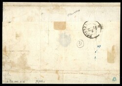 Lettera da Lagonegro 19.11.62 affrancata con 40 cent + 10 cent con ...