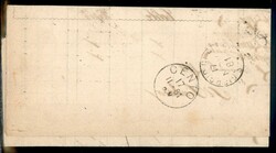 1 cent (T14) con bordo di foglio superiore con sbarra tipografica in ...