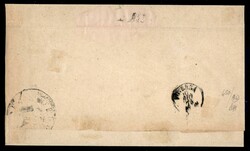 Quartina del 5 cent (T16) su piego da Brindisi di Montagna a Potenza ...