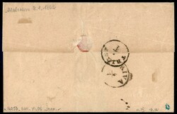 Lettera scritta a Malcesine per Trieste il 3.1.62 affrancata con ...